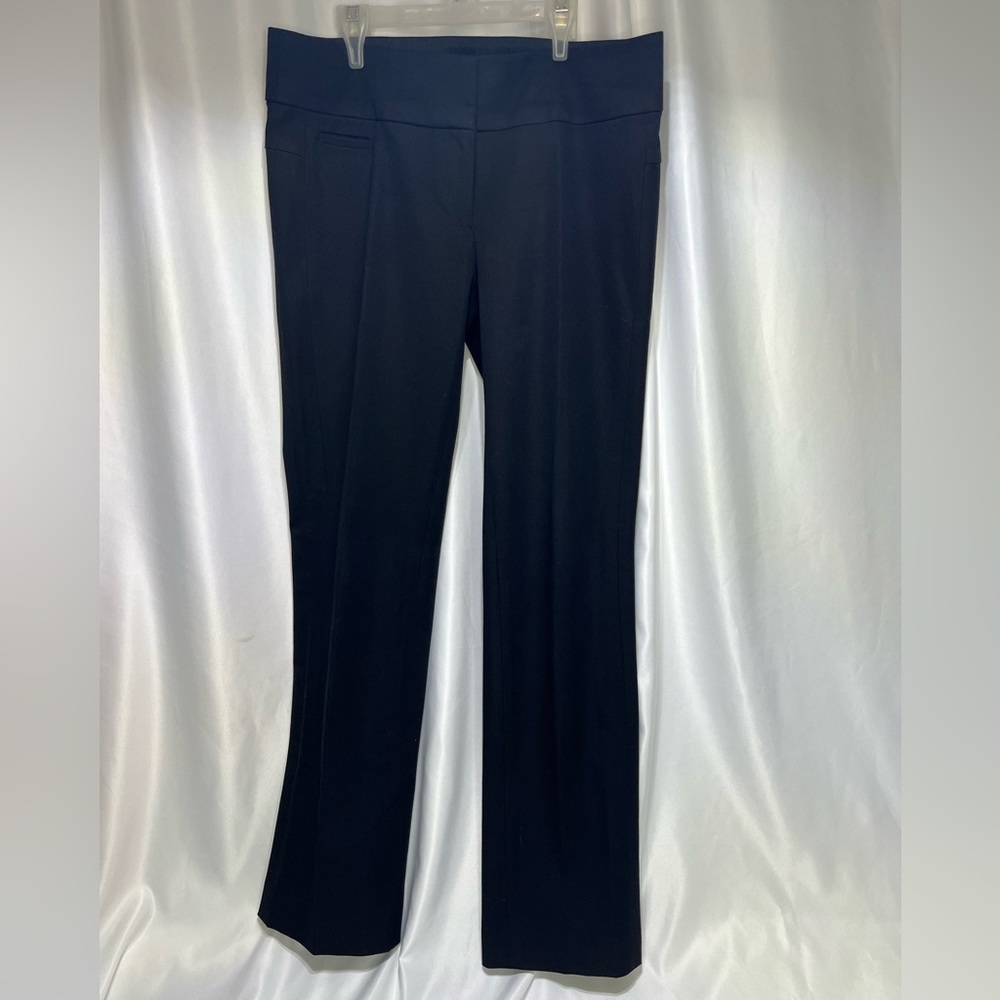 Ann Taylor LOFT Black Dress Pants MARISA STRAIGHT TROUSER - Size 6
